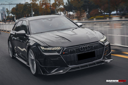 Borde delantero de alto rendimiento DarwinPRO 2019-2025 para Audi RS6 Avant C8 y RS7 C8 Quattro IMP