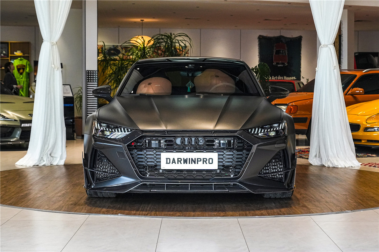 Borde delantero de alto rendimiento DarwinPRO 2019-2025 para Audi RS6 Avant C8 y RS7 C8 Quattro IMP