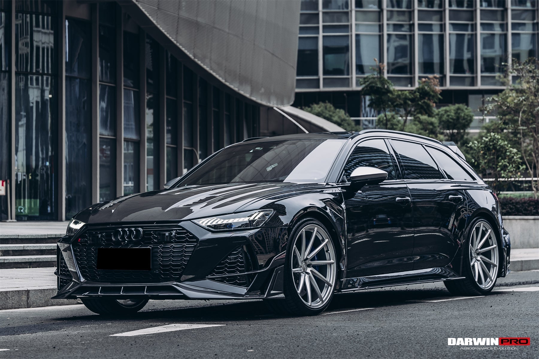 Parachoques delantero de alto rendimiento DarwinPRO 2019-2025 para Audi RS6 Avant C8 y RS7 C8 Quattro IMP
