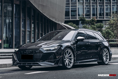 Parachoques delantero de alto rendimiento DarwinPRO 2019-2025 para Audi RS6 Avant C8 y RS7 C8 Quattro IMP