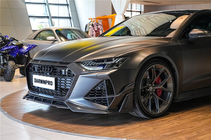 Parachoques delantero de alto rendimiento DarwinPRO 2019-2025 para Audi RS6 Avant C8 y RS7 C8 Quattro IMP