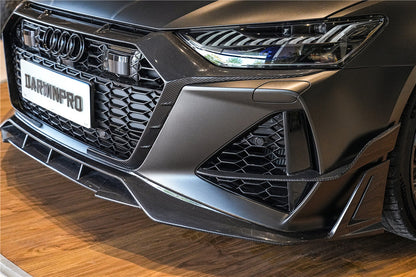 Parachoques delantero de alto rendimiento DarwinPRO 2019-2025 para Audi RS6 Avant C8 y RS7 C8 Quattro IMP