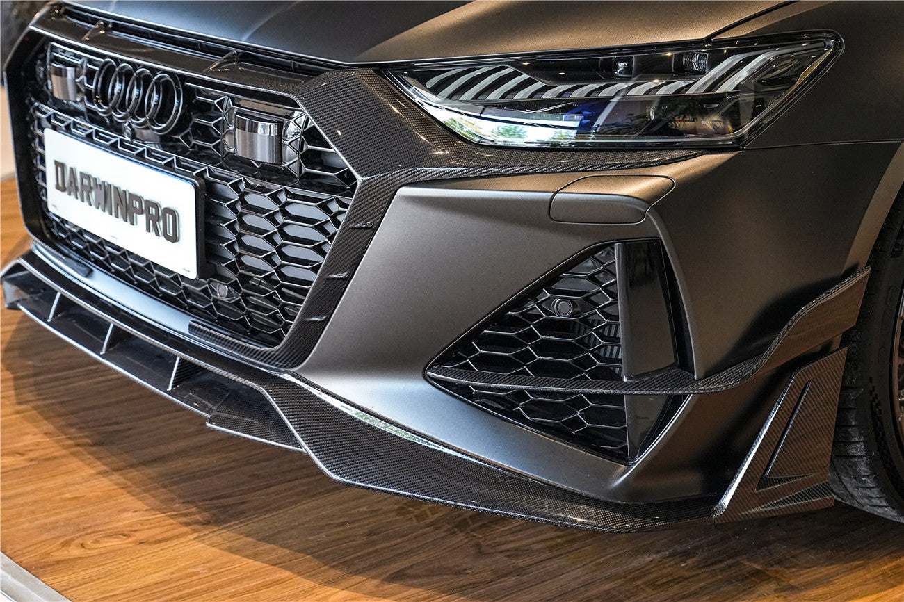 Borde delantero de alto rendimiento DarwinPRO 2019-2025 para Audi RS6 Avant C8 y RS7 C8 Quattro IMP