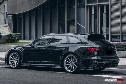 DarwinPRO 2019-2025 Audi RS6 Avant C8 & RS7 C8 Quattro IMP Performance Ver.2 Side Skirts Under Board