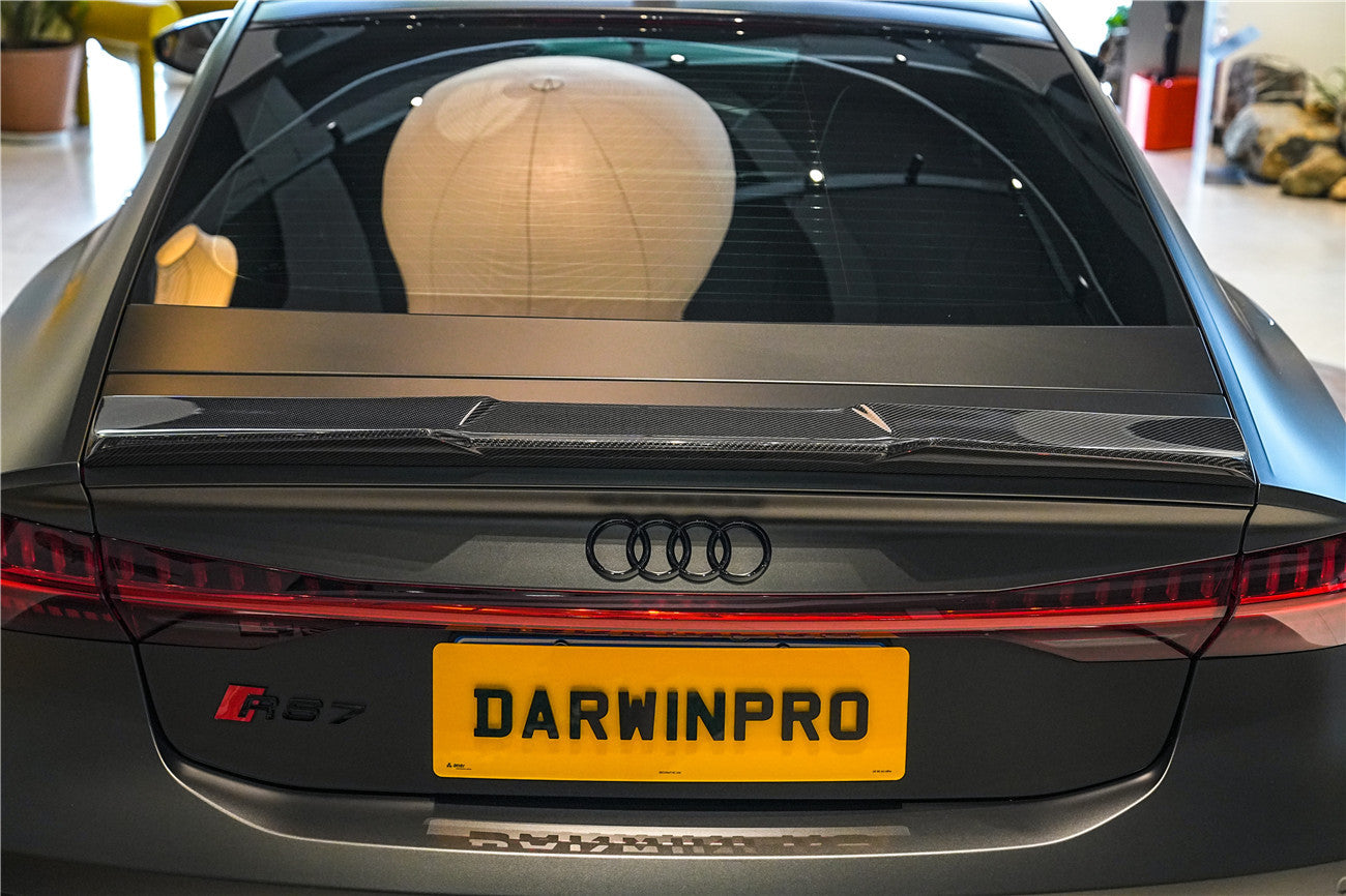 DarwinPRO 2019-2025 Audi RS7 A7 S7 C8 Quattro IMP Performance Ver.2 Trunk Spoiler