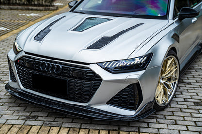 DarwinPRO BKSS Style Front Lip | 2019-2025 Audi RS6 Avant C8 & RS7 Quattro