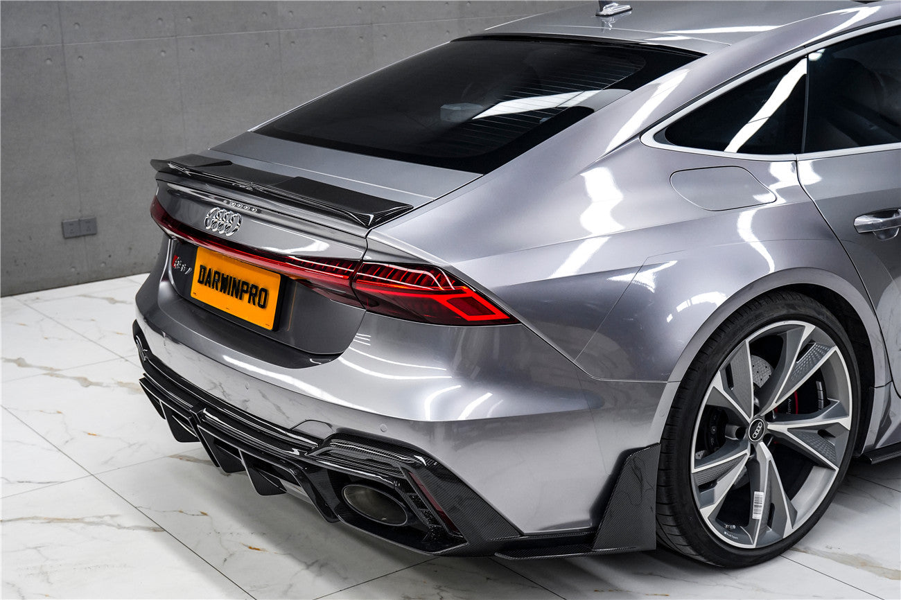 DarwinPRO 2019-2025 Audi RS7 A7 S7 C8 Quattro IMP Performance Ver.2 Trunk Spoiler