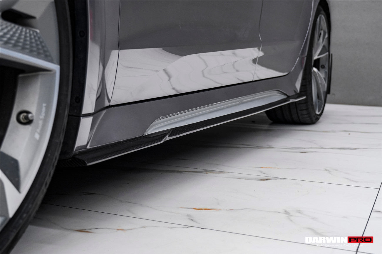 DarwinPRO 2019-2025 Audi RS6 Avant C8 & RS7 C8 Quattro IMP Performance Ver.2 Side Skirts Under Board