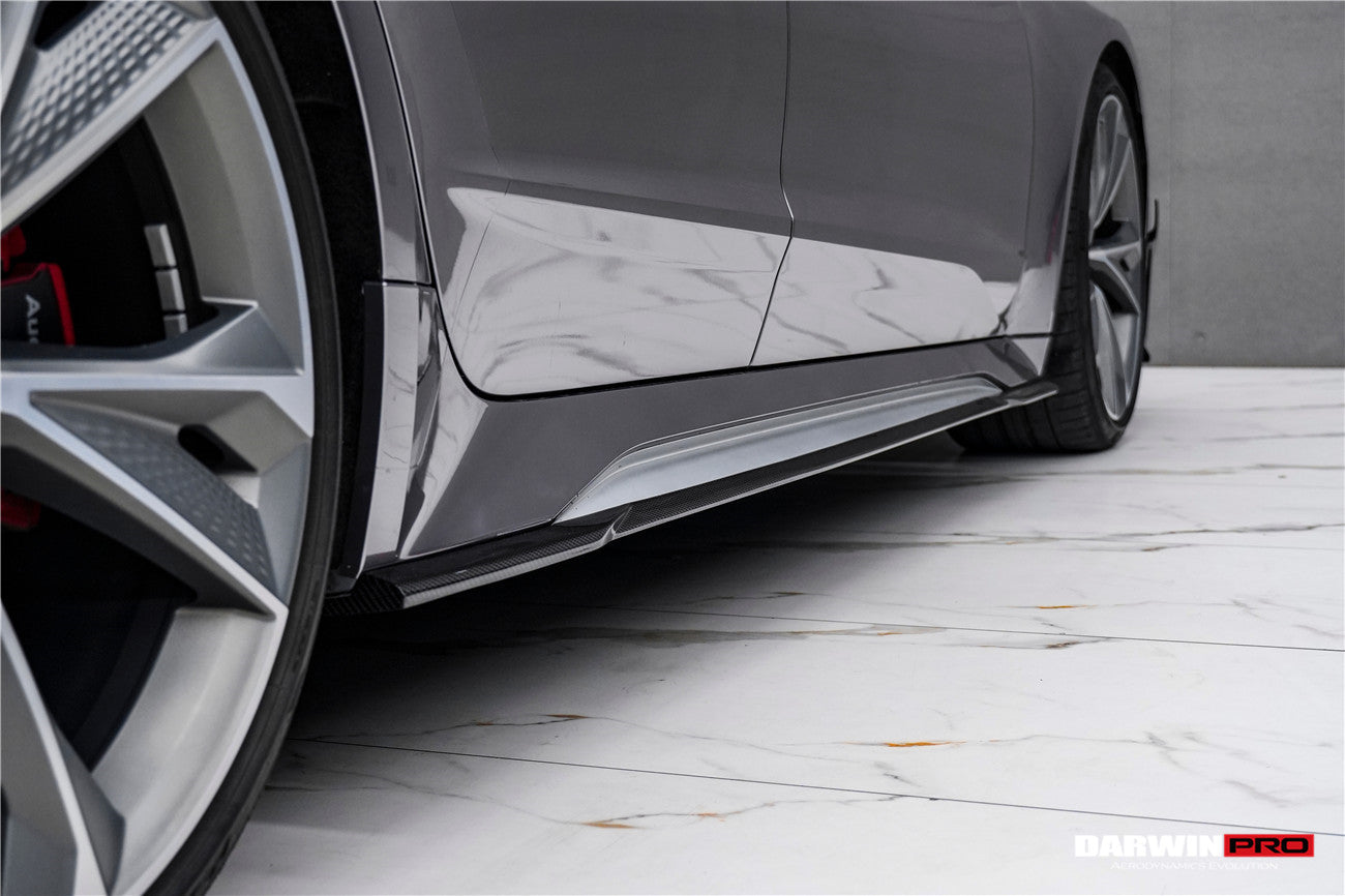 DarwinPRO 2019-2025 Audi RS6 Avant C8 & RS7 C8 Quattro IMP Performance Ver.2 Side Skirts Under Board