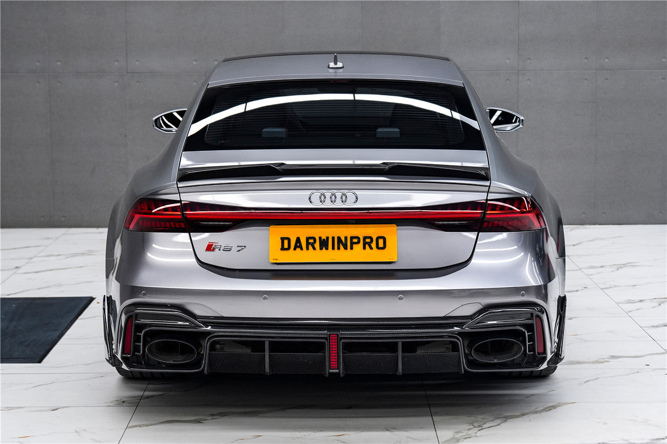 Difusor trasero DarwinPRO IMP Performance Ver.2 | Audi RS6 Avant C8 RS7 C8 Quattro 2019-2025