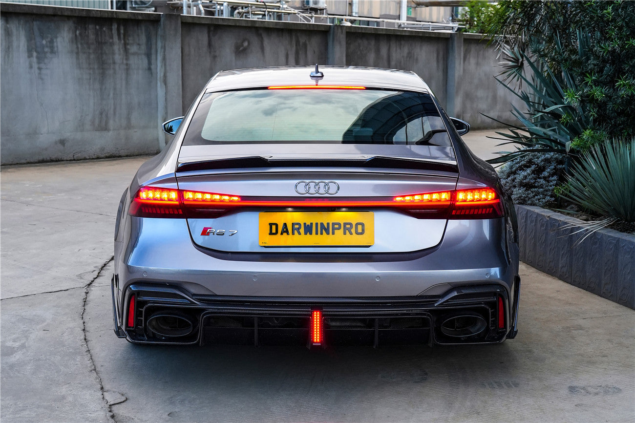 Difusor trasero DarwinPRO IMP Performance Ver.2 | Audi RS6 Avant C8 RS7 C8 Quattro 2019-2025