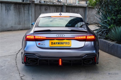 Difusor trasero DarwinPRO IMP Performance Ver.2 | Audi RS6 Avant C8 RS7 C8 Quattro 2019-2025