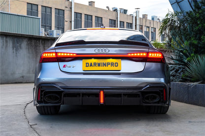 DarwinPRO 2019-2025 Audi RS7 A7 S7 C8 Quattro IMP Performance Ver.2 Trunk Spoiler
