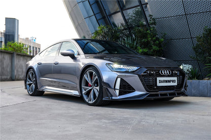 Parachoques delantero de alto rendimiento DarwinPRO 2019-2025 para Audi RS6 Avant C8 y RS7 C8 Quattro IMP