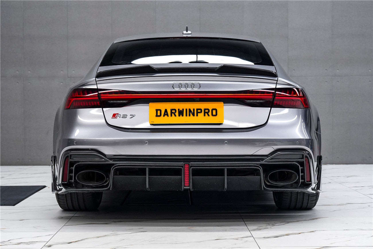Difusor trasero DarwinPRO IMP Performance Ver.2 | Audi RS6 Avant C8 RS7 C8 Quattro 2019-2025
