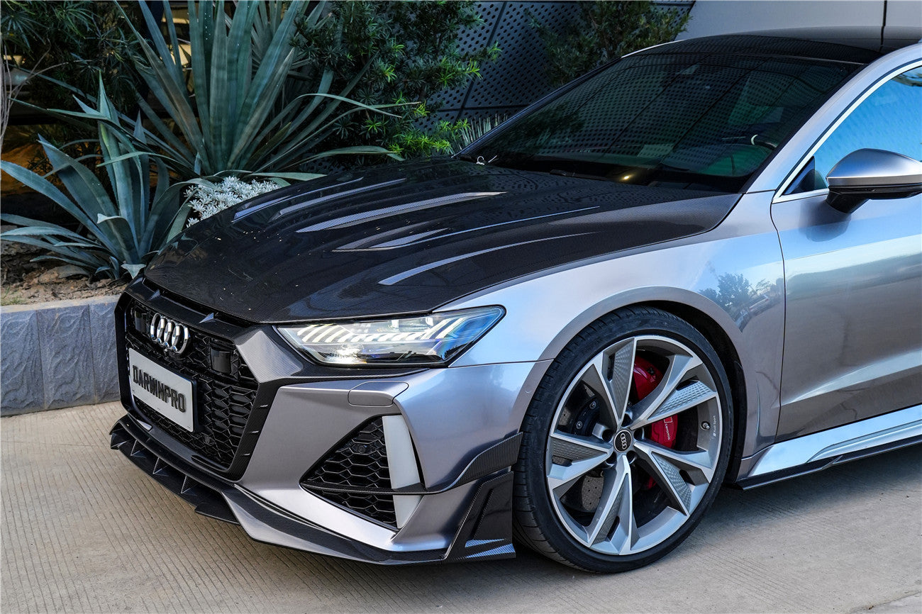 Borde delantero de alto rendimiento DarwinPRO 2019-2025 para Audi RS6 Avant C8 y RS7 C8 Quattro IMP