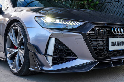Parachoques delantero de alto rendimiento DarwinPRO 2019-2025 para Audi RS6 Avant C8 y RS7 C8 Quattro IMP