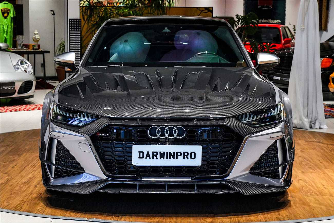 Borde delantero de alto rendimiento DarwinPRO 2019-2025 para Audi RS6 Avant C8 y RS7 C8 Quattro IMP