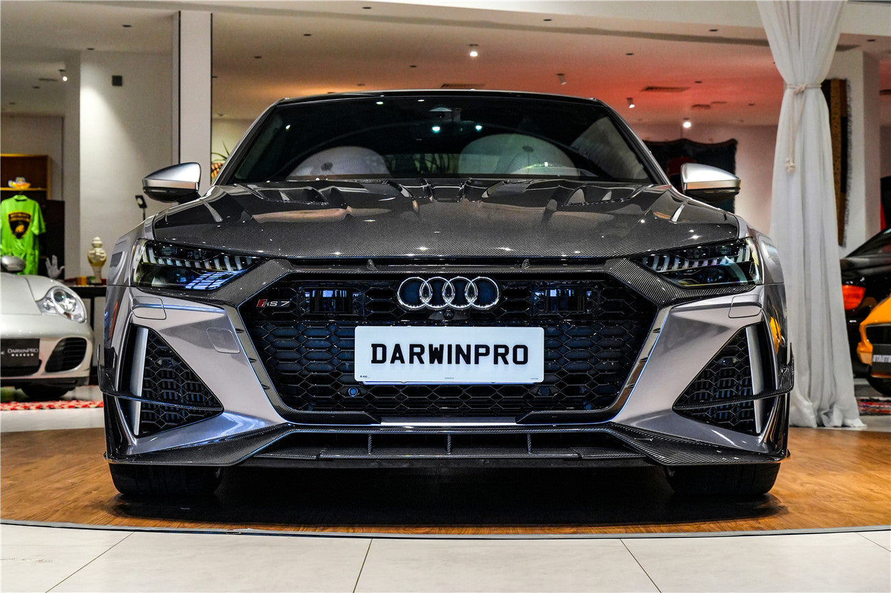 DarwinPRO 2019-2025 Audi RS6 C8 Avant & RS7 C8 Quattro IMP Performance Front Bumper Grille Cover