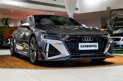 Parachoques delantero de alto rendimiento DarwinPRO 2019-2025 para Audi RS6 Avant C8 y RS7 C8 Quattro IMP