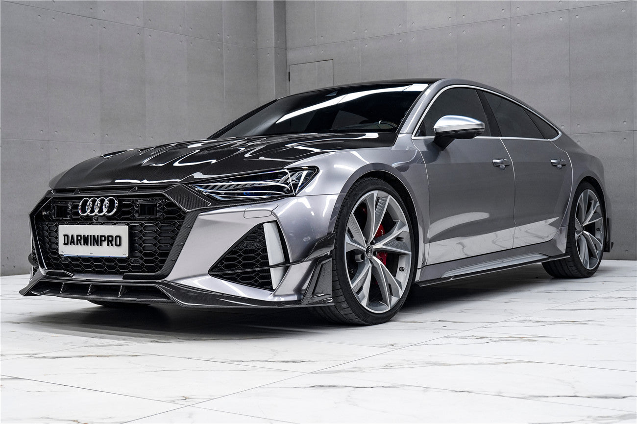 Borde delantero de alto rendimiento DarwinPRO 2019-2025 para Audi RS6 Avant C8 y RS7 C8 Quattro IMP