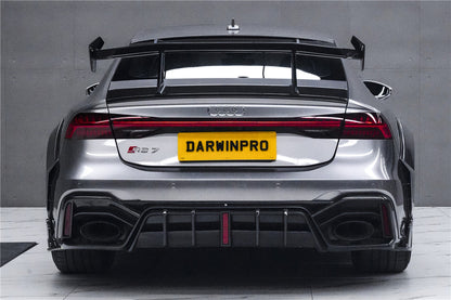 DarwinPRO 2019-2025 Audi RS6 Avant C8 RS7 C8 Quattro IMP Design Rear Diffuser