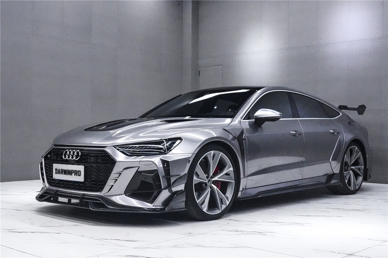 Faldones laterales DarwinPRO 2019-2025 para Audi RS6 Avant C8 y RS7 C8 Quattro IMP Design