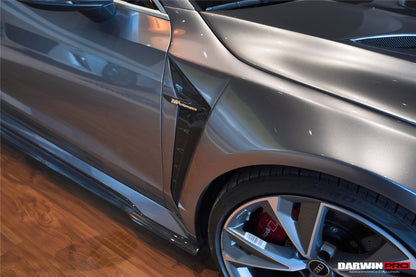 Faldones laterales DarwinPRO 2019-2025 para Audi RS6 Avant C8 y RS7 C8 Quattro IMP Design