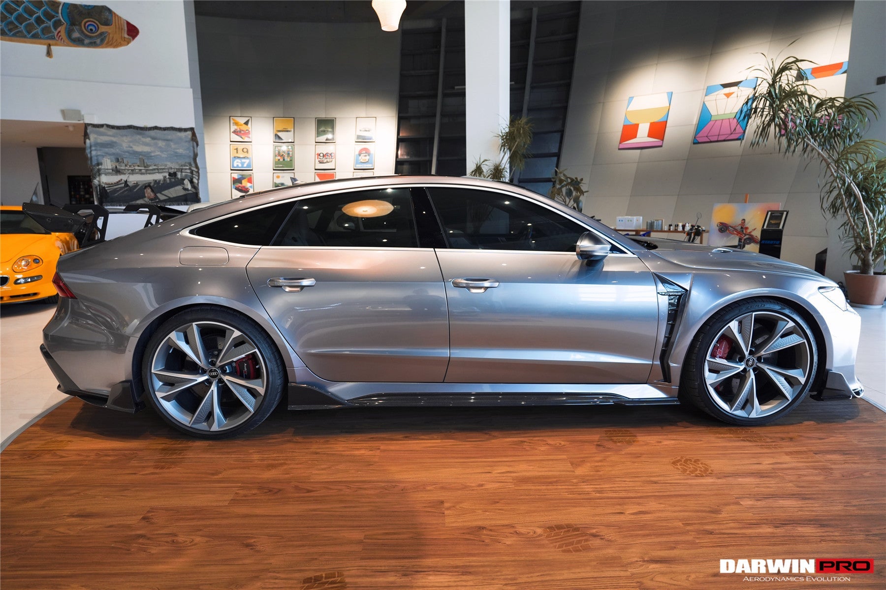 Faldones laterales DarwinPRO 2019-2025 para Audi RS6 Avant C8 y RS7 C8 Quattro IMP Design