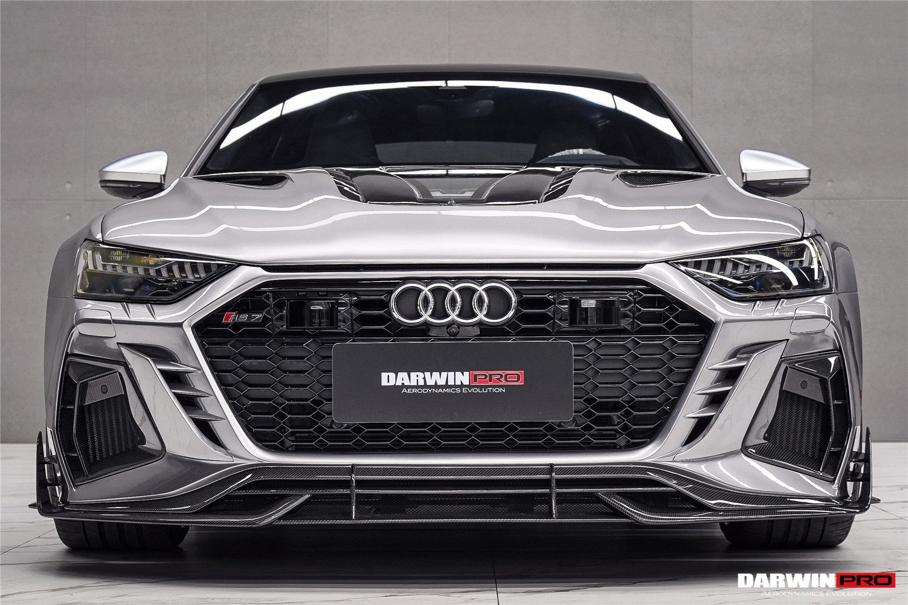 DarwinPRO 2019-2025 Audi RS7 Quattro & RS6 Avant C8 IMP Design Ver.2 Front Bumper