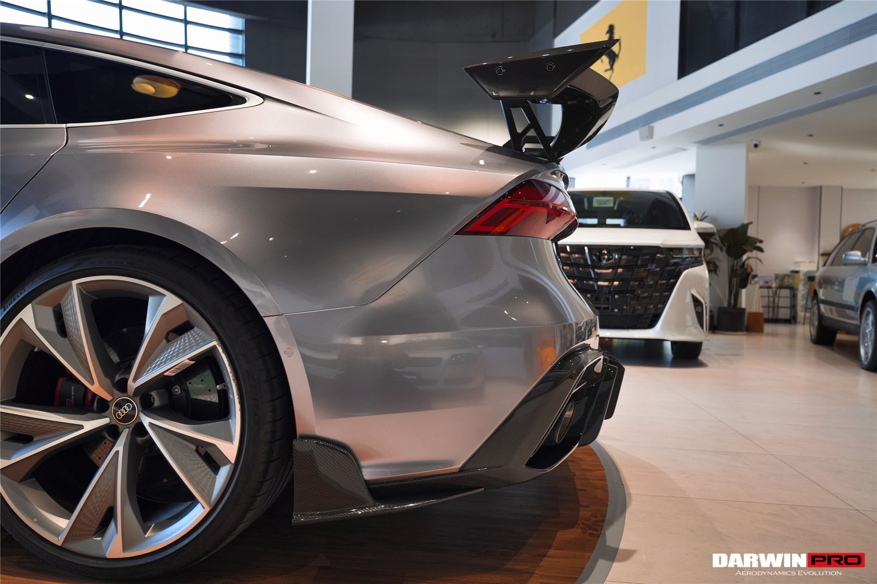 DarwinPRO 2019-2025 Audi RS6 Avant C8 RS7 C8 Quattro IMP Design Rear Diffuser