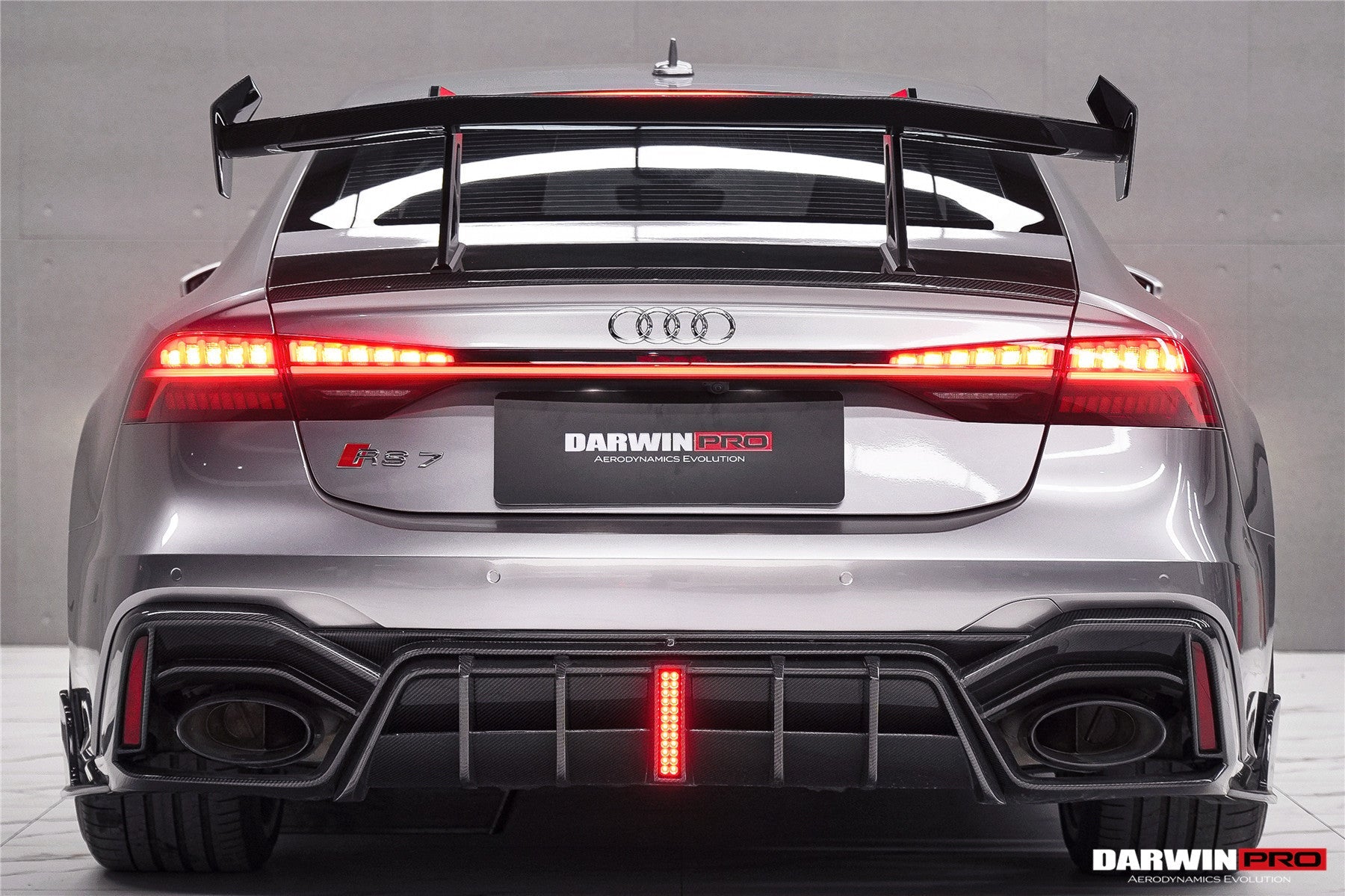 DarwinPRO 2019-2025 Audi RS6 Avant C8 RS7 C8 Quattro IMP Design Rear Diffuser