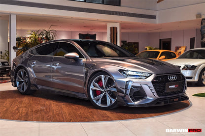 Faldones laterales DarwinPRO 2019-2025 para Audi RS6 Avant C8 y RS7 C8 Quattro IMP Design