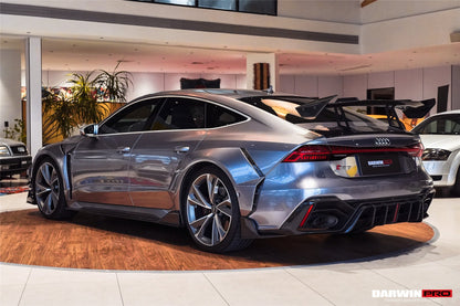 Faldones laterales DarwinPRO 2019-2025 para Audi RS6 Avant C8 y RS7 C8 Quattro IMP Design