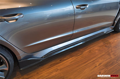 Faldones laterales DarwinPRO 2019-2025 para Audi RS6 Avant C8 y RS7 C8 Quattro IMP Design