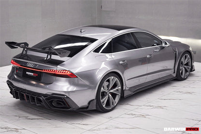 DarwinPRO 2019-2025 Audi RS7 A7 S7 C8 Quattro IMP Design  Carbon fiber Trunk Spoiler Wing