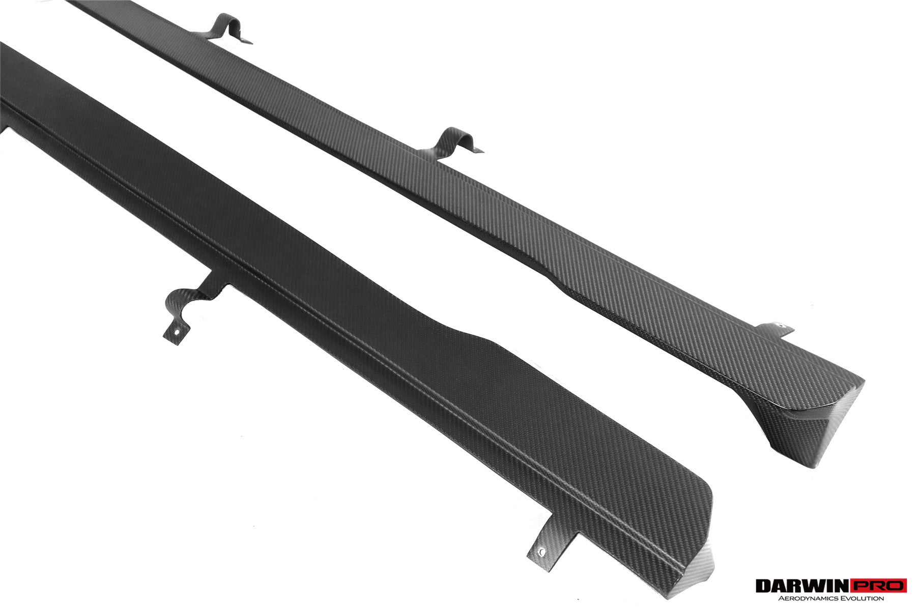 DarwinPRO 2020-2025 Audi S4 Avant B9.5 BKSS Style Carbon Fiber  Add On Side skirts Under Board