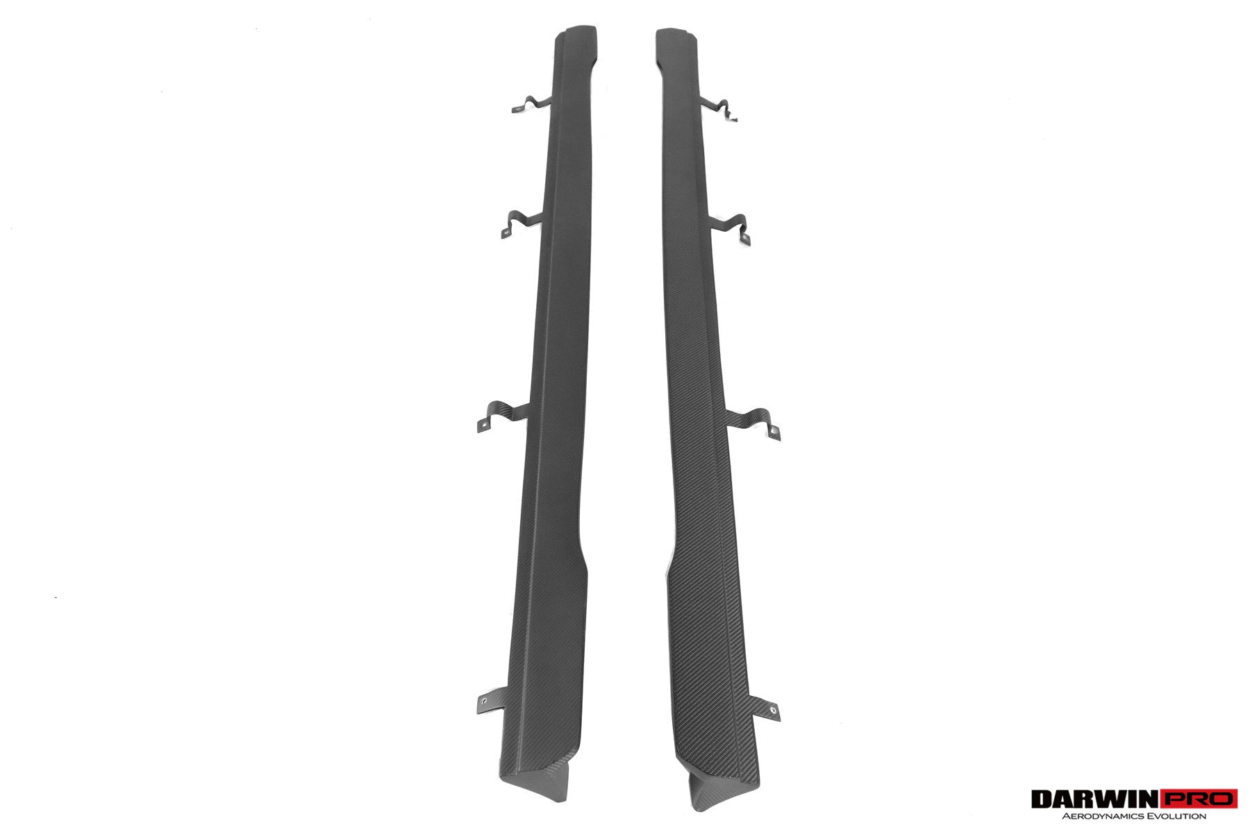 DarwinPRO 2020-2025 Audi S4 Avant B9.5 BKSS Style Carbon Fiber  Add On Side skirts Under Board
