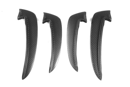 DarwinPRO 2020-2025 Audi S4 Avant B9.5 BKSS Style Carbon Fiber Front Bumper Canards