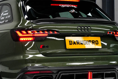 Alerón de maletero de fibra de carbono estilo DarwinPRO para Audi S4 Avant B9 B9.5 BKSS 2017-2025