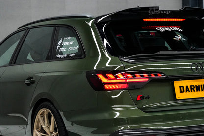 DarwinPRO 2017-2025 Audi S4 Avant  B9 B9.5 BKSS Style Carbon Fiber Roof Spoiler