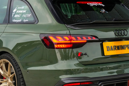 Alerón de maletero de fibra de carbono estilo DarwinPRO para Audi S4 Avant B9 B9.5 BKSS 2017-2025
