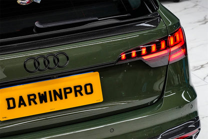 Alerón de maletero de fibra de carbono estilo DarwinPRO para Audi S4 Avant B9 B9.5 BKSS 2017-2025