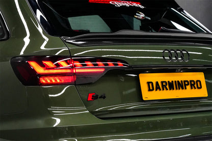 Alerón de maletero de fibra de carbono estilo DarwinPRO para Audi S4 Avant B9 B9.5 BKSS 2017-2025
