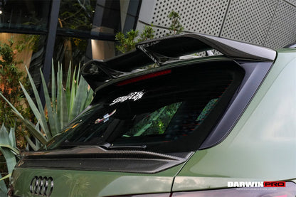 Alerón de maletero de fibra de carbono estilo DarwinPRO para Audi S4 Avant B9 B9.5 BKSS 2017-2025