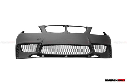 Parachoques delantero DarwinPRO 2008-2012 BMW Serie 3 E90 LCI estilo 1M con divisor de labios