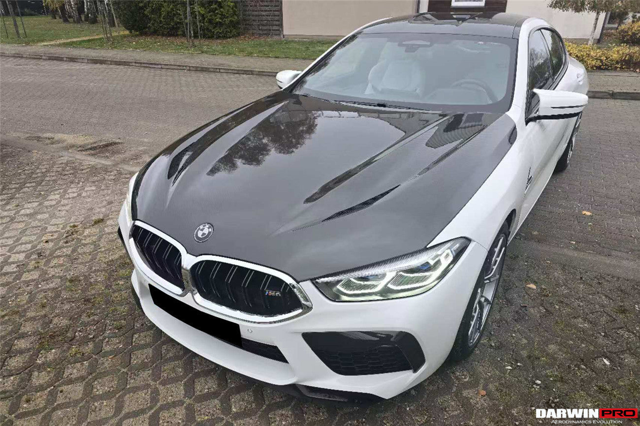 DarwinPRO 2018-2025 BMW M8 F91 F92 F93 8 Series G14 G15 G16 AD Style Autoclave Carbon Fiber Hood