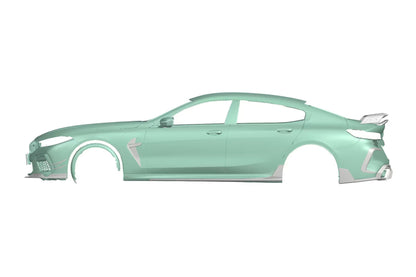 Parachoques delantero de fibra de carbono autoclave DarwinPRO 2019-2025 BMW M8 F91 F92 F93 AD Style