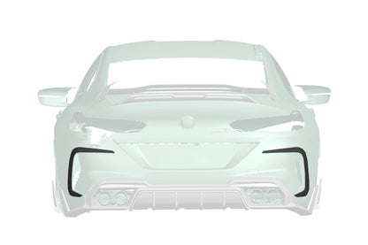 DarwinPRO 2019-2025 BMW M8 F93 AD Style Autoclave Carbon Fiber Rear Bumper Side Vent Trims