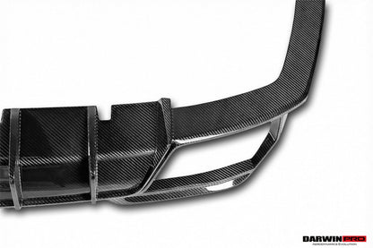 DarwinPRO 2019-2025 BMW M8 F91 F92 F93 AD Style Autoclave Carbon Fiber Rear Diffuser